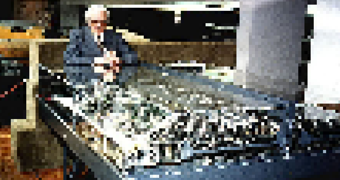 Konrad Zuse Pixellated